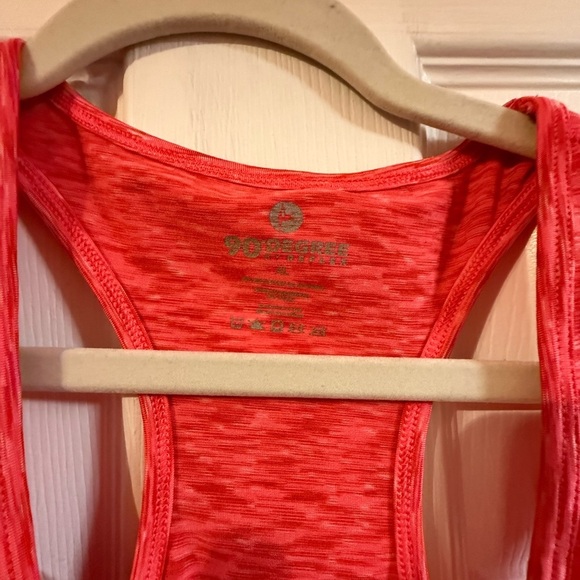 90 Degree By Reflex Heathered Red Tank Top - Picture 2 of 3